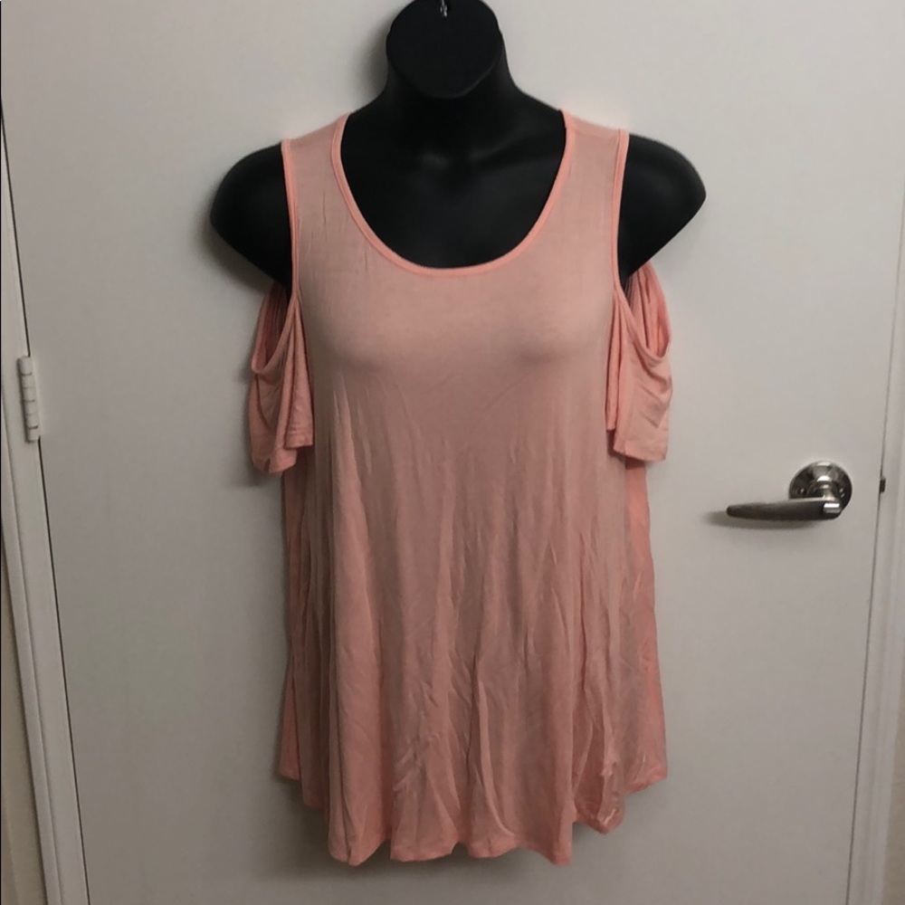 Plus size cut out top